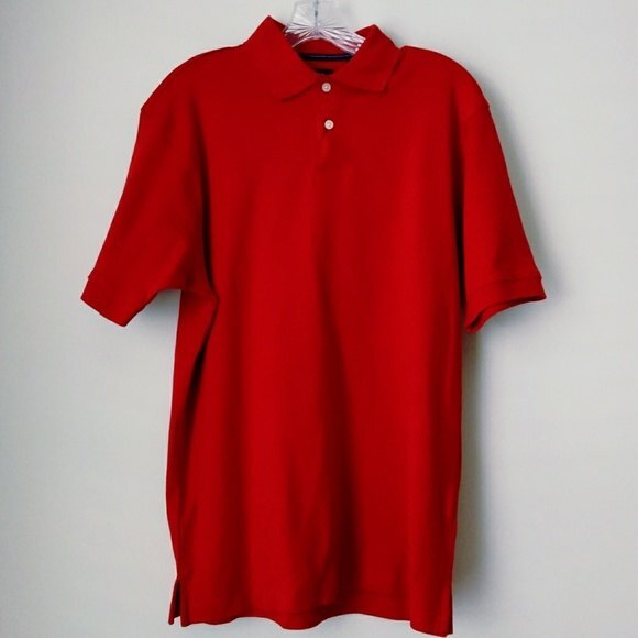 Arrow | Red Short Sleeve Polo - Picture 4 of 4